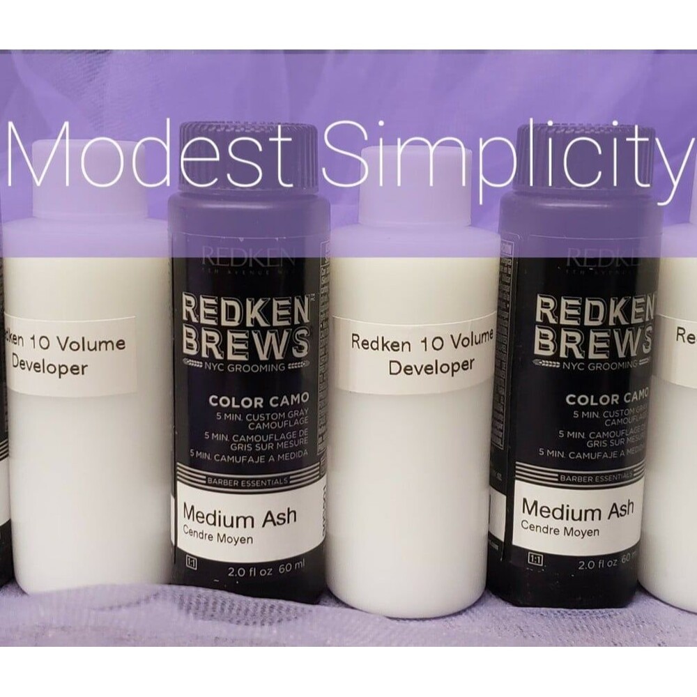 Redken Brews Camo Medium Ash - 2 Sets. Ready to Ship!